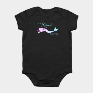 Mermaid Security Baby Bodysuit